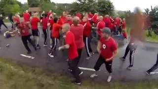 İsveç'te holigan kavgası meydan dayağı
