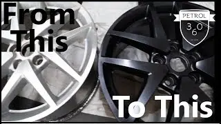 Powder Coating Wheels At Home!