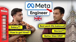 How Much Do Software Engineers Earn in UK? Rent? Lifestyle? UK vs USA? | Meta London SDE🔥