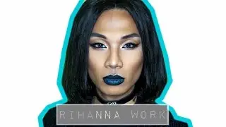 Rihanna Work Music Video Makeup ▷ Marc Zapanta
