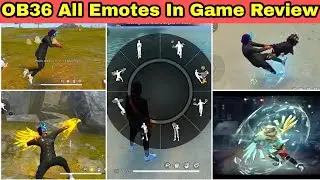 OB36 Next Emotes free fire, walking emotes free fire, shiba pet, Diwali, booyah3.0 emotes,