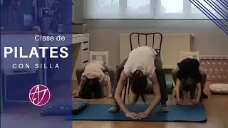 Clase de Pilates con silla por Alegría Montalvo
