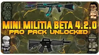 MINI MILITIA 4.2.0 PRO PACK MOD!