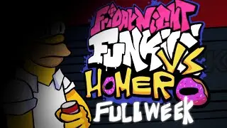 Friday Night Funkin' - Vs Homer Simpson (FNF MODS)