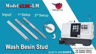 WASH BASIN STUD | REALTECH CNC MACHINE VD-075
