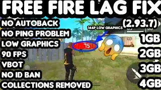 FREE FIRE MAX FULL VBOT LAG FIX CONFIG FILE ||2.93.7||@FIRELESS GAMING YT||FF LAG FIX