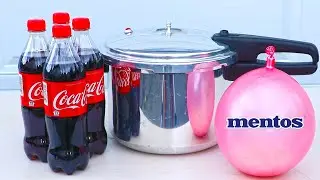EXPERIENCE AUTOCUISEUR VS MENTOS & COCA COLA