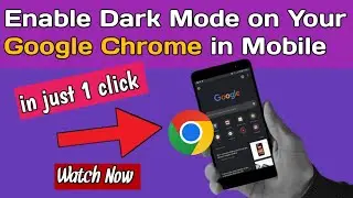 how to enable dark mode / Dark them on google chrome in Mobile| google search dark mode/them android