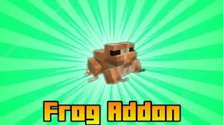 Frogs Addon MCPE/Bedrock Mod Showcase