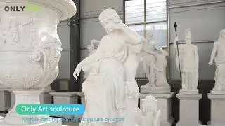 resting woman sculpture