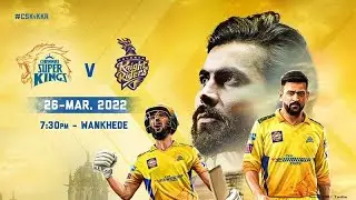 CSK vs KKR Tata IPL 2022 Chennai Super Kings vs Kolkata Knight Riders 1st Innings Highlights