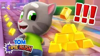 Talking Tom Time Rush  - 4 x Talking Tom Gameplay Android and ios