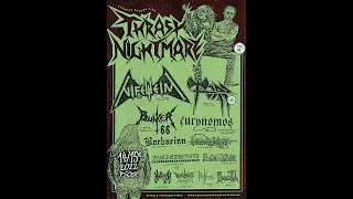 Hellcrash, Thrash Nightmare 2022, Písek, Divadlo Pod Čarou, Footage Syky