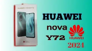 Huawei Nova Y 72 phone unboxing and settings