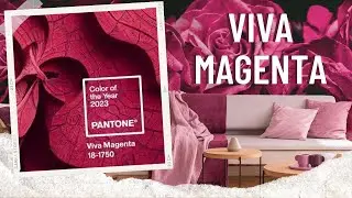 Color of the Year 2023 Viva Magenta - PANTONE Color of the Year 2023