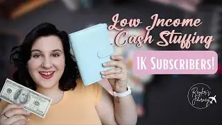 WE GOT MONETIZED! | Low income cash budget | Hitting 1K subscribers | $1200 cash stuffing