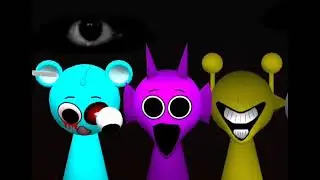 1min of scarry sprunki music beats -sky,durple,gray #sprunki #sprunkiincredibox #incredibox