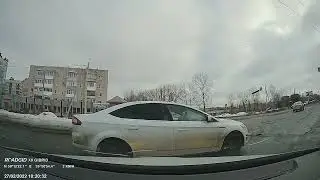 Roadgid X9 Gibrid GT - пример записи передней камеры днём в Full HD
