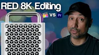 New Mac Pro with Afterburner Video Editing - Premier Pro vs Final Cut Pro X in 2020