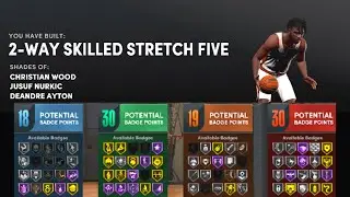 RARE BUILD! 2 WAY SKILLED STRETCH FIVE - NBA2K22 NEXT GEN! BEST BIGMAN BUILD
