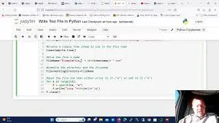 Write to a Text File in Python