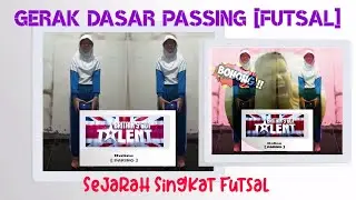 SEJARAH SINGKAT FUTSAL - GERAK DASAR PASSING