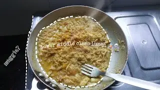 Lower middle class student lunch || no music, middle class aesthetic