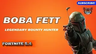 Fortnite Boba Fett Gameplay 5.4 #fortnite #fortniteclips #fortnitemontage #bobafett #starwars