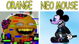 Friday Night Funkin' vs ANNOYING ORANGE VS NEO MOUSE (FNF Mod/Hard)