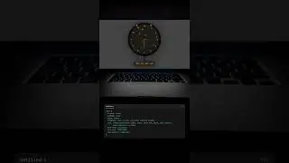 Animated Clock - CSS||#coding #webdesign #css #python #html #css #webdevelopment #webprogramming