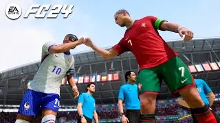 UEFA EURO 2024 - Portugal vs France | Quarter-Finals Full Match [4K60FPS]