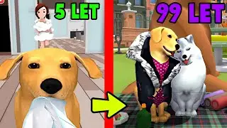 SIMULÁTOR ŽIVOTA 2022, ale Mám RODINU JAKO PES!🐶 (Dog Life Simulator 2)