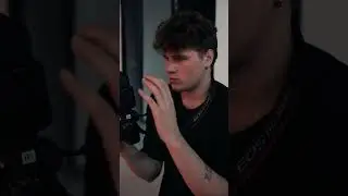 2022 Male Model Search winner, Tom Nethersole's photo shoot BTS