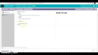 Adding Javascript to weblap code.org Leaving Certificate CS