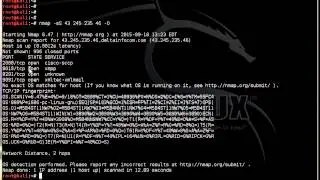 How to Scan Open Port Using  Kali Linux Penetration Testing Tools NMAP