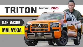 Mitsubishi TRITON Baru 2025: Dulu Tajam, Sekarang Kotak!
