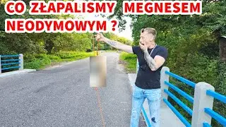 CO ZŁAPALISMY MAGNESEM NEODYMOWYM W BARYCZY #Barycz #magnes #neodymowy
