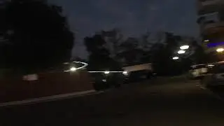 Рим.Светящиеся балконы.