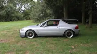 Honda Del Sol ESI-E Transtop in action