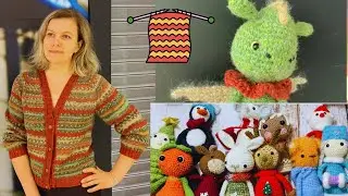 ВЯЗАЛЬНЫЙ ВЛОГ. Готовый кардиган,дракончик, продвижения по Батиной кофте