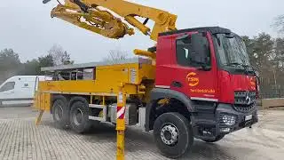 Putzmeister: Handover Concrete Pump M24-4 to company TSN Beton [DE]