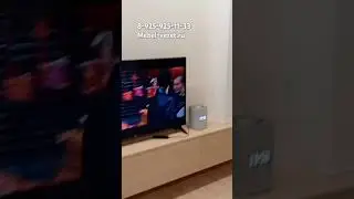 Подвесная тумба на заказ для ТВ и решение как обойти кондиционер. Фасады Egger и МДФ