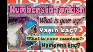 Numbers in TURKISH | One to A Million | Counting in Turkish | BEST HACK 5