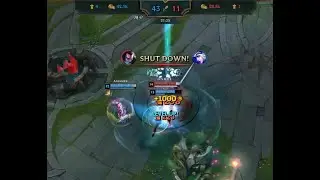 Yasuo penta kill (3k gold)