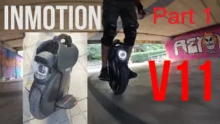 Inmotion V11 - Part 1, the ride in Wroclaw with some suspension tests and comparison to MSX