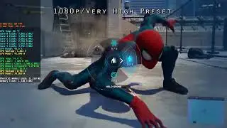 Marvel Spiderman Miles Morales - GTX 1660 ti