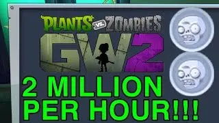 PvZ GW2 Coin Glitch - 2 Million Per Hour! Fish Chest Coins Plants vs Zombies Garden Warfare 2