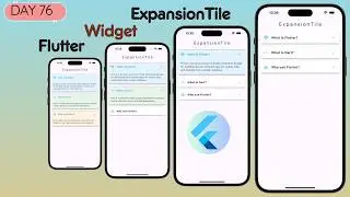 Flutter ExpansionTile | How to Use ExpansionTile in Flutter | Flutter ExpansionTile ListView