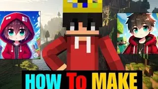 How to Make ANIMATED Minecraft Logo in just 2 minutes🤯(No Clickbat)||How to make anime channel logo|