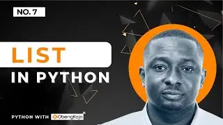 #6 Python Tutorials for Data Analytics & Data Science | List